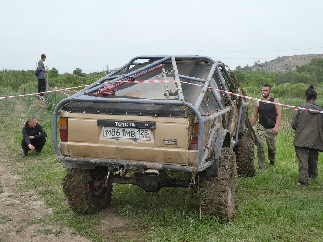 Приморский край, № М 861 МВ 125 — Toyota Hilux Surf (N60) '83-89; Приморский край — Внедорожный фестиваль «Спасские тропы»