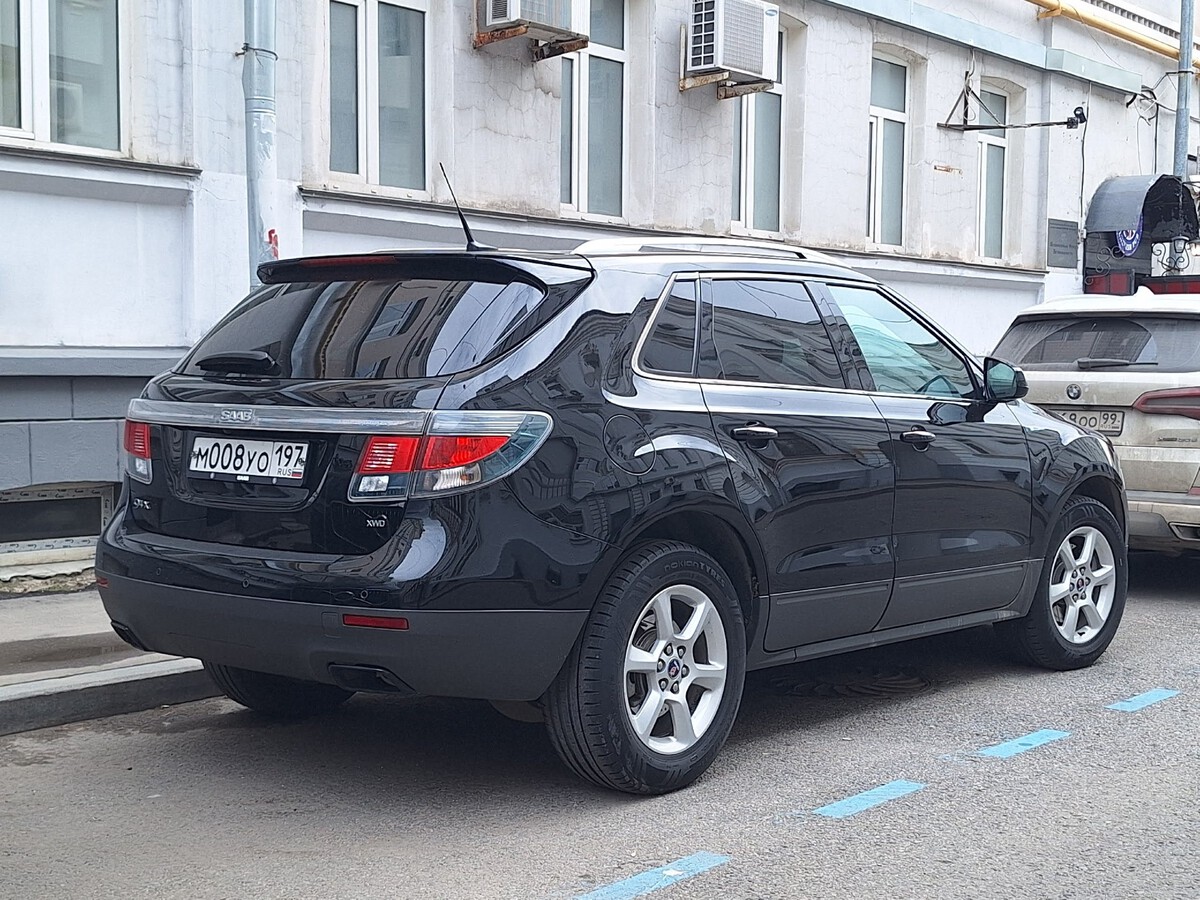 Москва, № М 008 УО 197 — Saab 9-4X '10-11