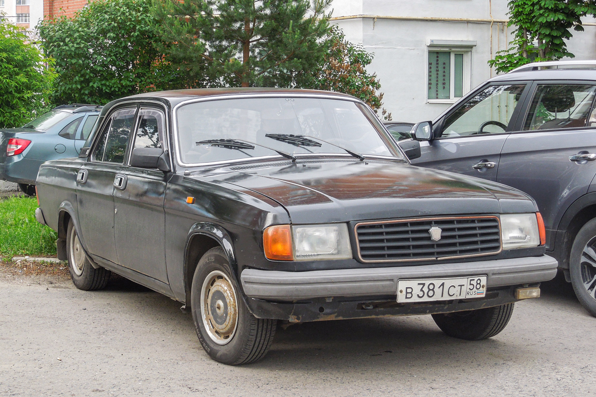 Пензенская область, № В 381 СТ 58 — ГАЗ-31029 Волга '92-97
