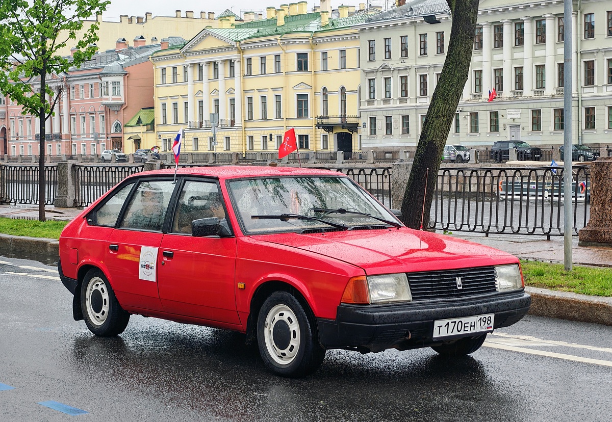 Санкт-Петербург, № Т 170 ЕН 198 — Москвич-21412 '86-94; Санкт-Петербург — Международный транспортный фестиваль "ТранспортФест 2026"