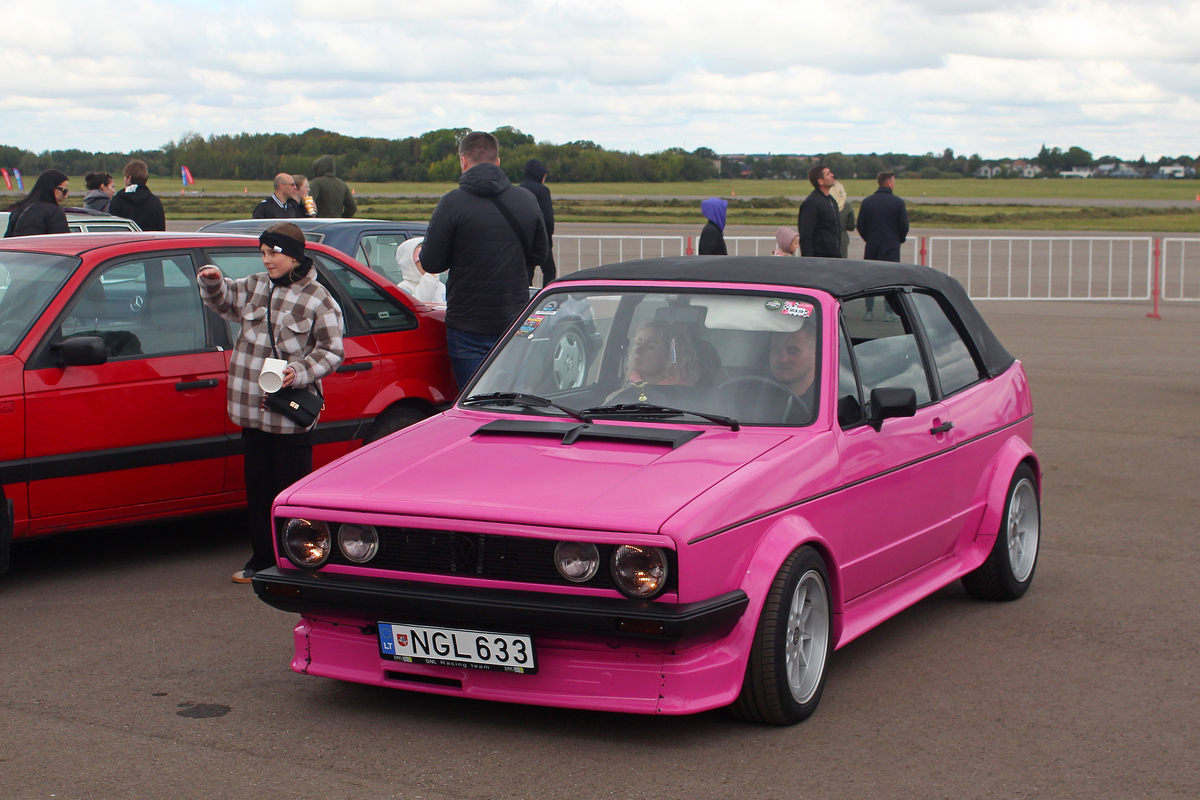 Литва, № NGL 633 — Volkswagen Golf (Typ 17) '74-88; Литва — Retro mugė 2025 ruduo