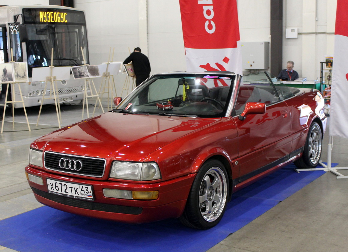 Кировская область, № Х 672 ТК 43 — Audi Cabriolet (Typ 8G) '91-00; Санкт-Петербург — Олдтаймер-Галерея Ильи Сорокина