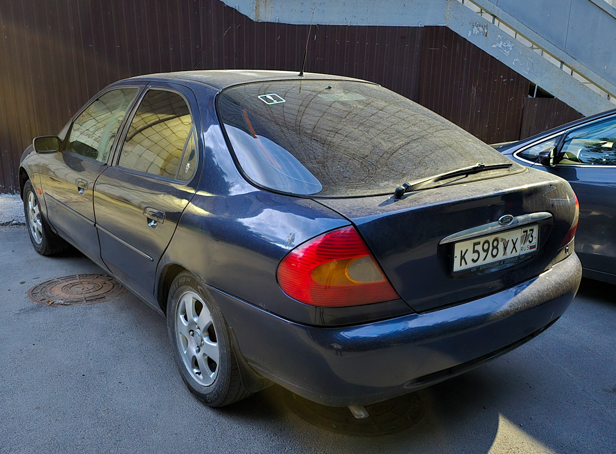 Татарстан, № К 598 УХ 73 — Ford Mondeo (2G) '96-00