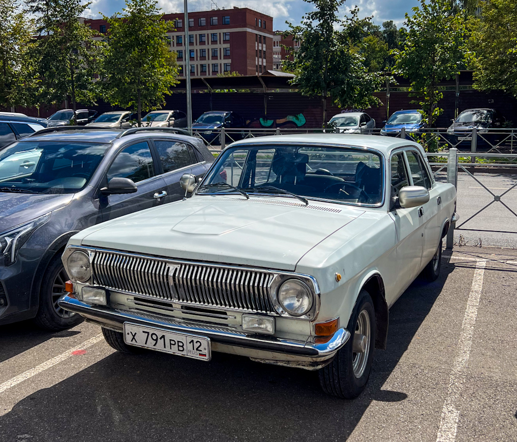 Марий Эл, № Х 791 РВ 12 — ГАЗ-24-10 Волга '85-92