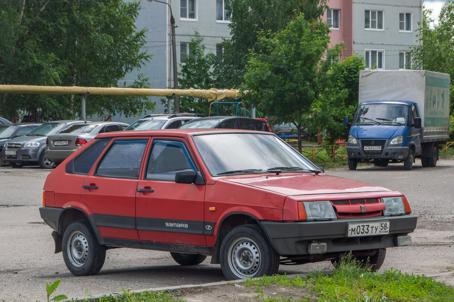 Пензенская область, № М 033 ТУ 58 — ВАЗ-21093 '88-93