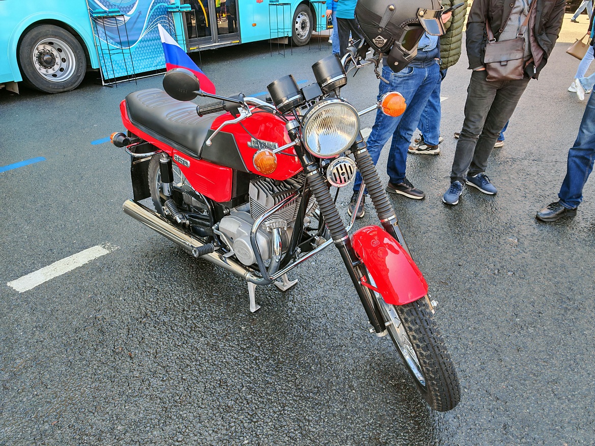 Санкт-Петербург, № 1400 НВ 53 — Jawa 350 typ 638 '84-91; Санкт-Петербург — Международный транспортный фестиваль "ТранспортФест 2026"