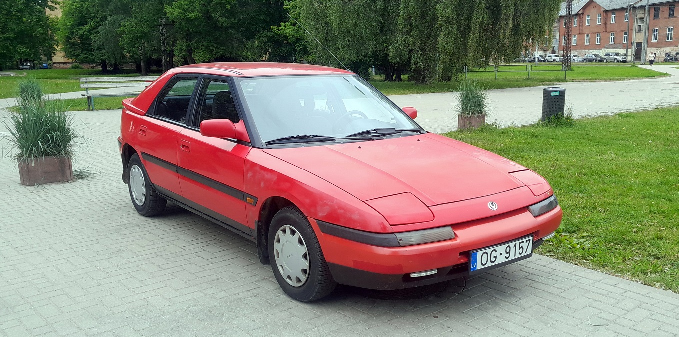 Латвия, № OG-9157 — Mazda 323 (BG) '89-94