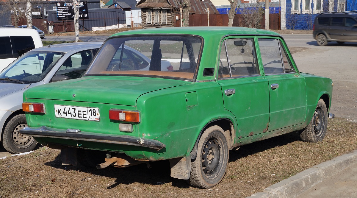 Удмуртия, № К 443 ЕЕ 18 — ВАЗ-21011 Жигули '74-83