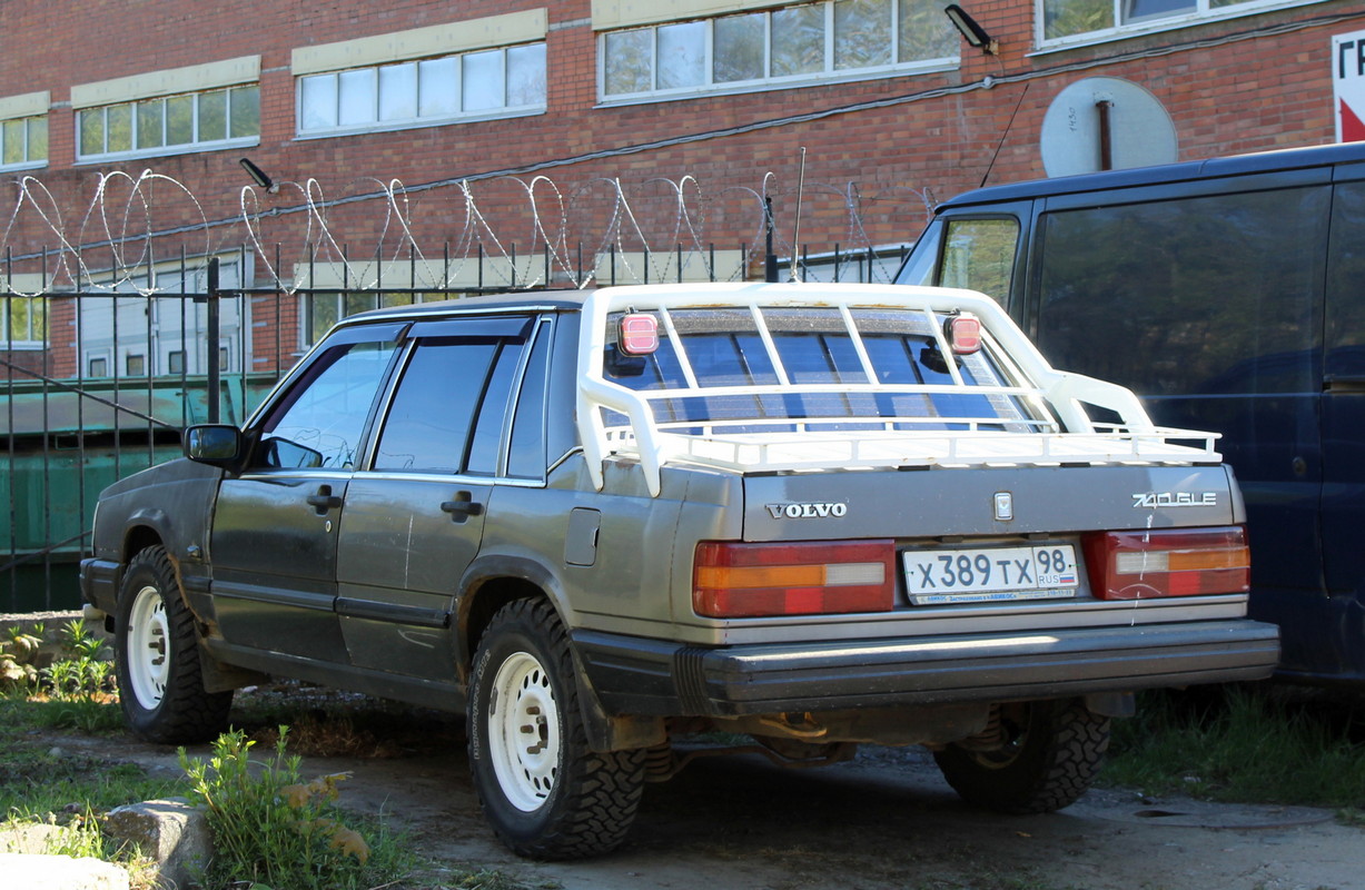 Санкт-Петербург, № Х 389 ТХ 98 — Volvo 740 '84-92