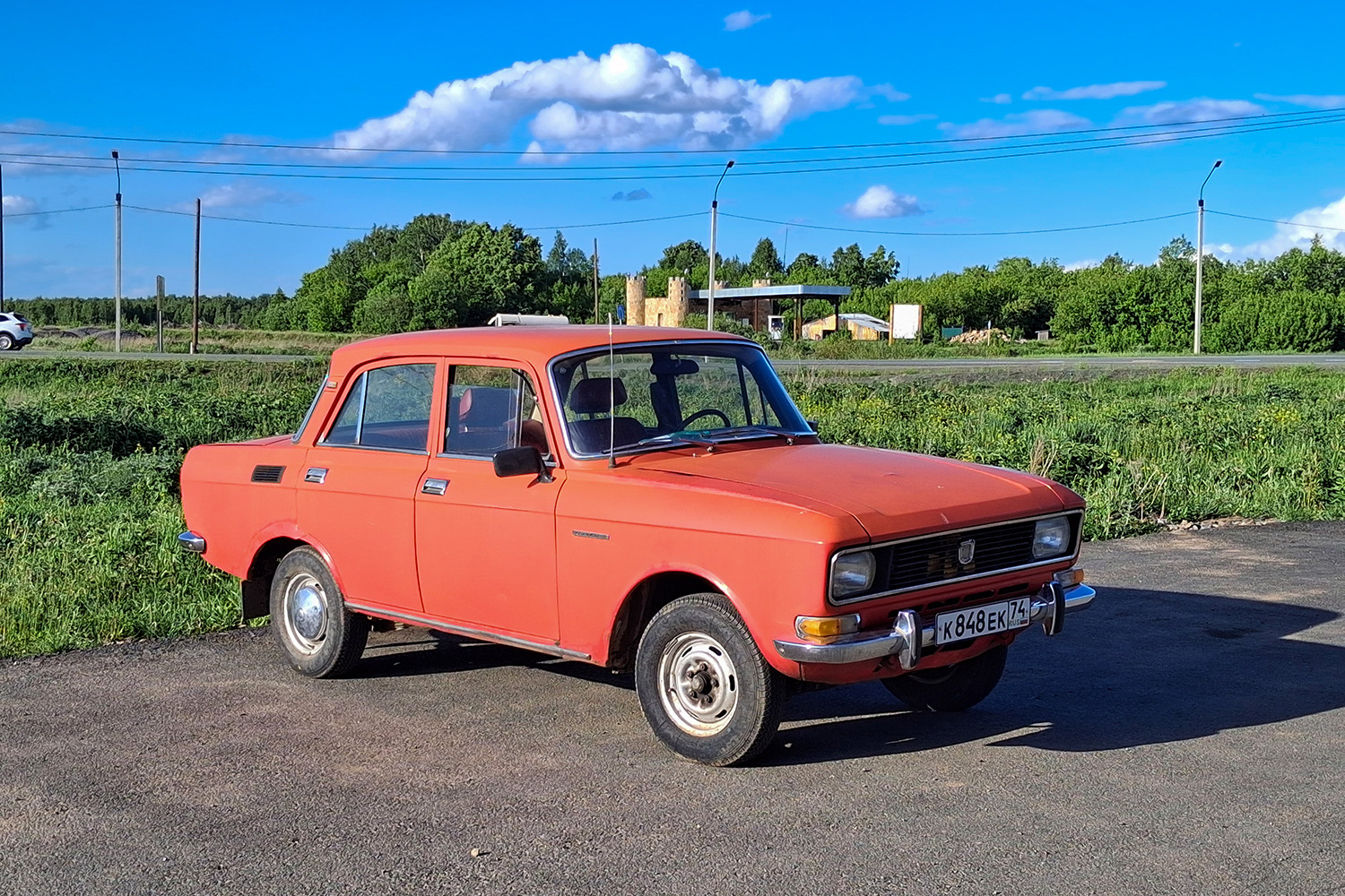 Челябинская область, № К 848 ЕК 74 — Москвич-2140 '76-88