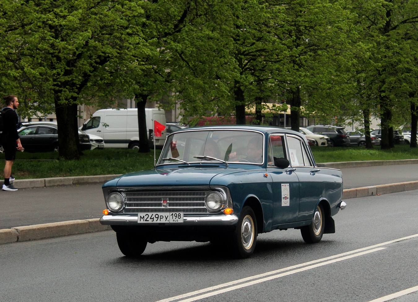 Санкт-Петербург, № М 249 РУ 198 — Москвич-408 '64-69; Санкт-Петербург — Международный транспортный фестиваль "ТранспортФест 2025"