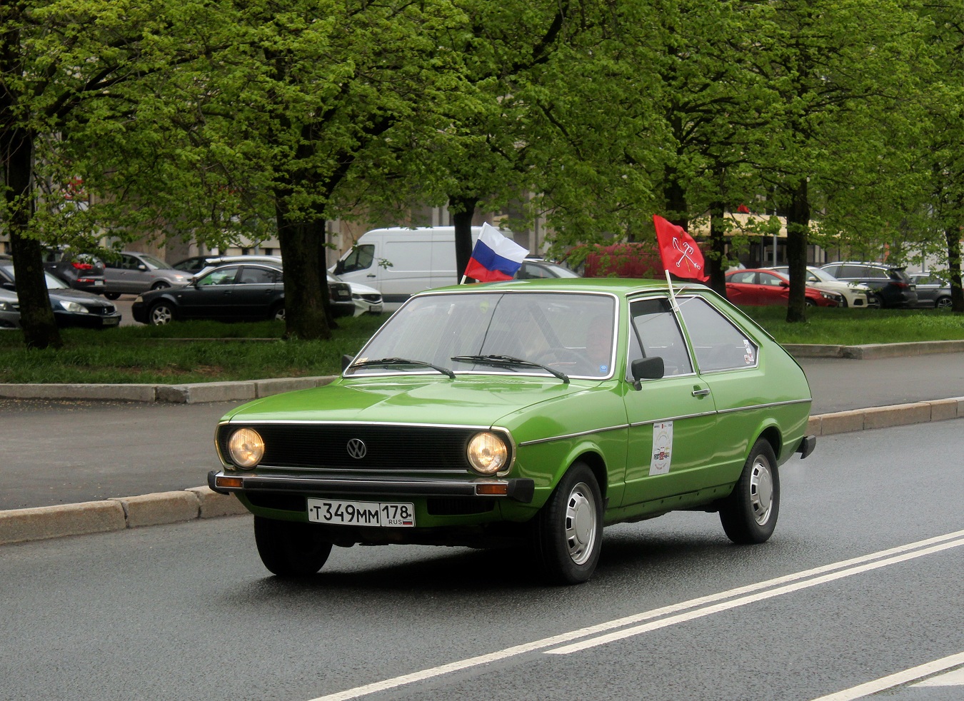 Санкт-Петербург, № Т 349 ММ 178 — Volkswagen Passat (B1) '73-80; Санкт-Петербург — Международный транспортный фестиваль "ТранспортФест 2025"