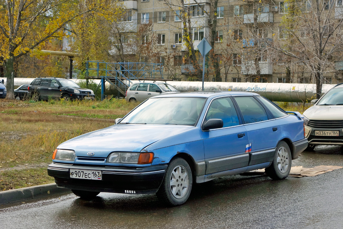 Саратовская область, № Р 907 ЕС 163 — Ford Scorpio (1G) '85-94