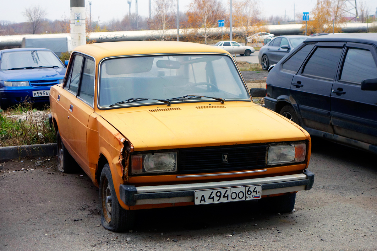 Саратовская область, № А 494 ОО 64 — ВАЗ-2105 Жигули '80-91