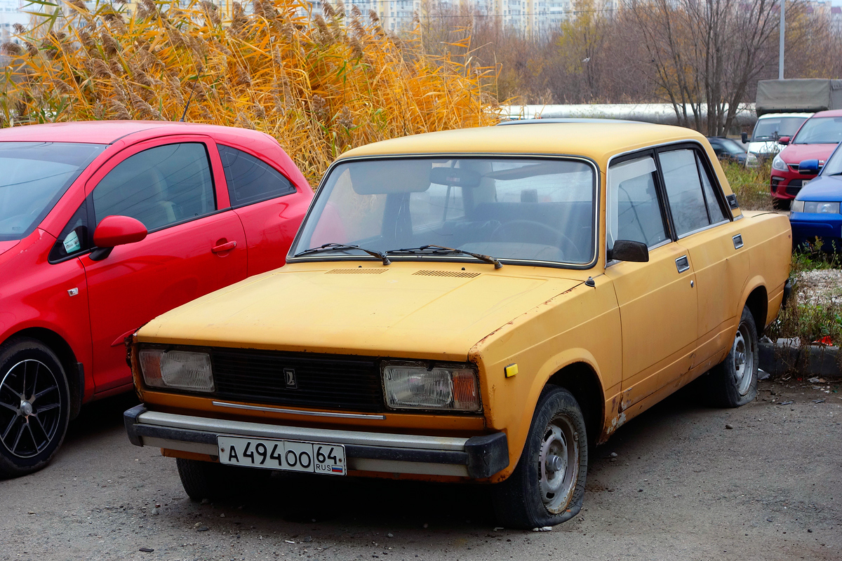 Саратовская область, № А 494 ОО 64 — ВАЗ-2105 Жигули '80-91