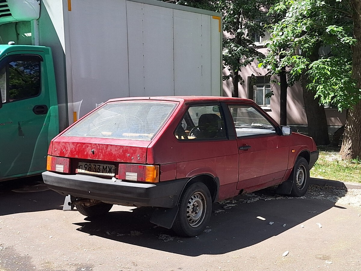 Москва, № П 9833 МЖ — ВАЗ-2108 '84-94