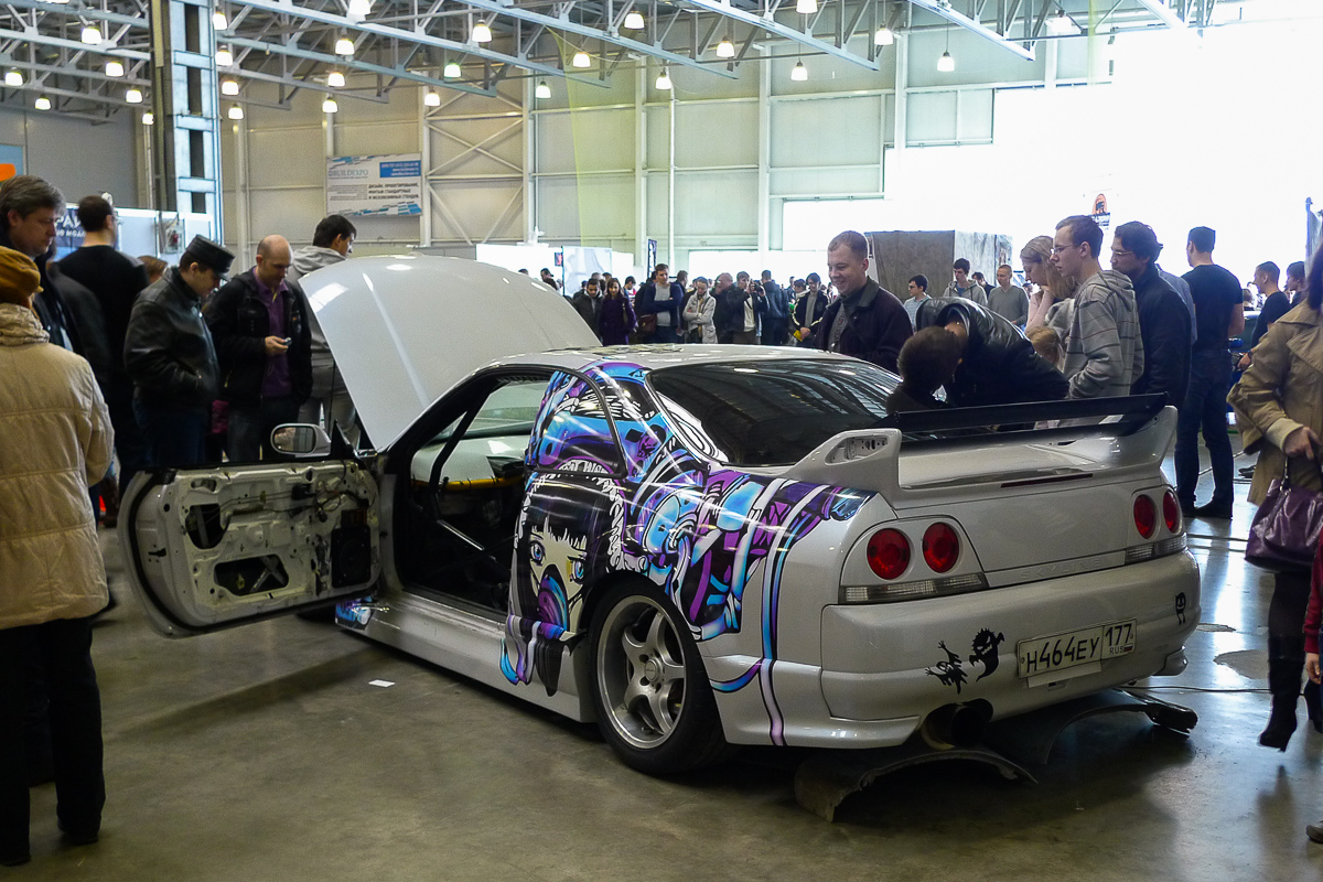 Москва, № Н 464 ЕУ 177 — Nissan Skyline (R33) '93-98