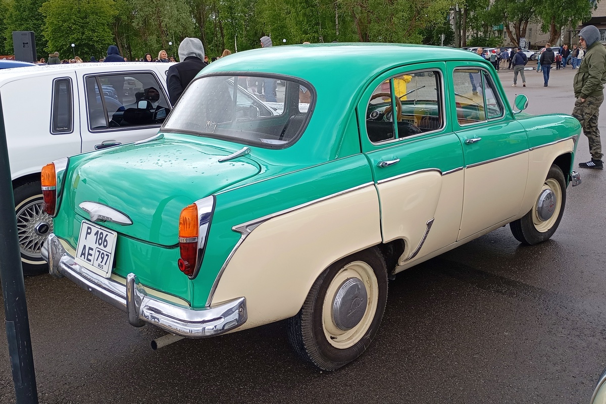 Тверская область, № Р 186 АЕ 797 — Москвич-407 '58-63; Тверская область — День города Осташков 2026