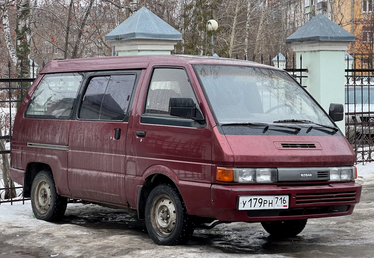 Татарстан, № У 179 РН 716 — Nissan Vanette (C22) '85-94