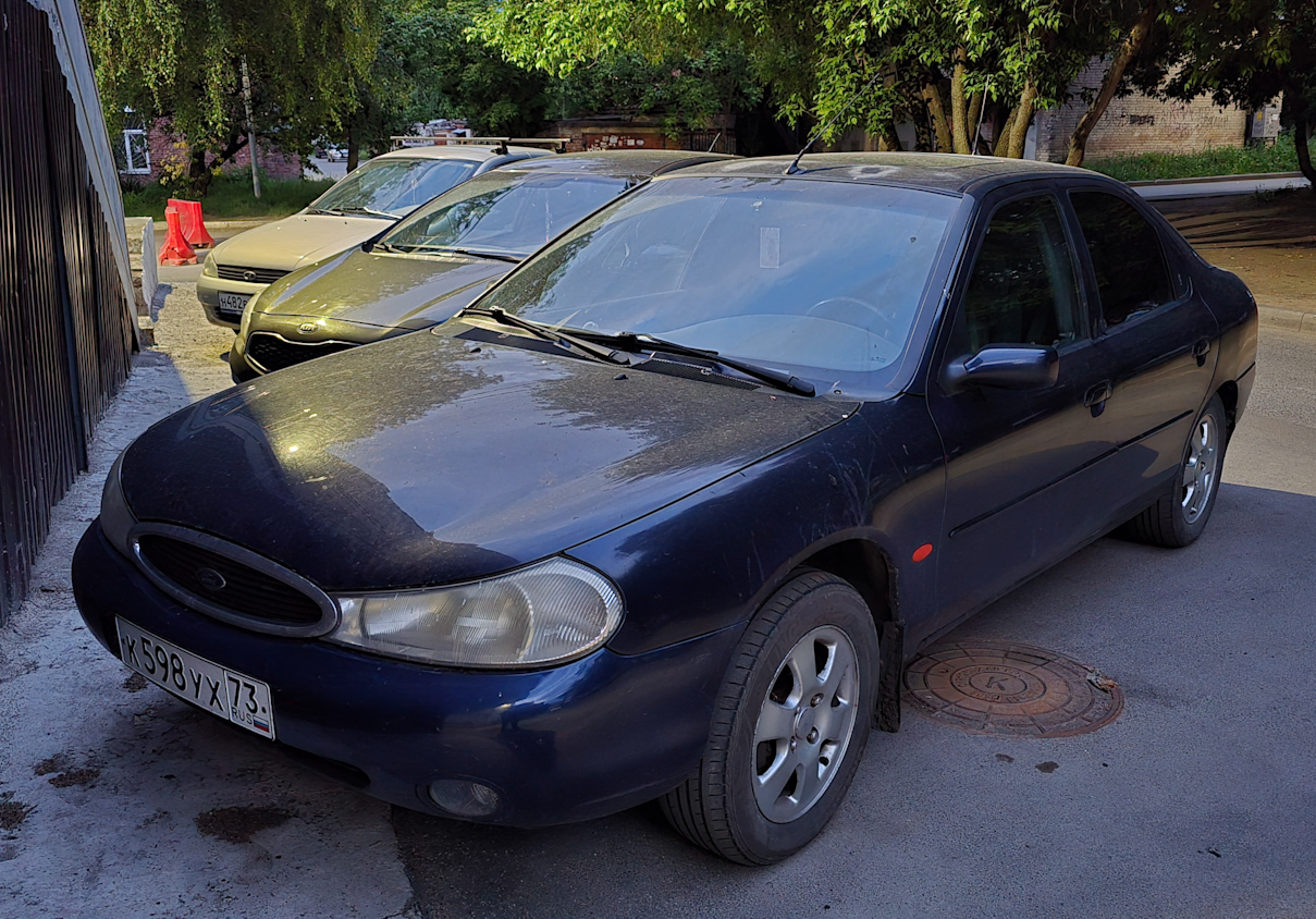 Татарстан, № К 598 УХ 73 — Ford Mondeo (2G) '96-00