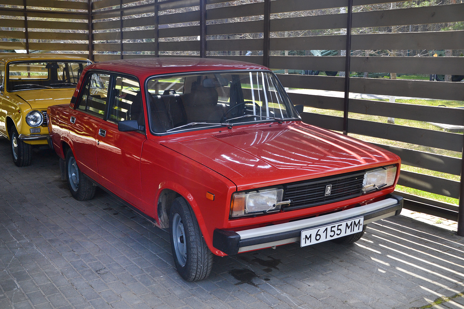 Калужская область, № М 6155 ММ — ВАЗ-2105 Жигули '80-91; Москва — Вне региона