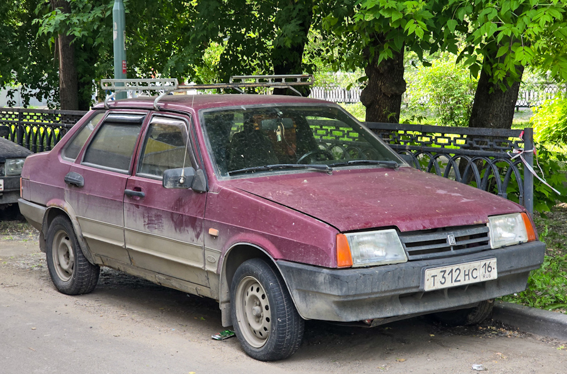 Татарстан, № Т 312 НС 16 — ВАЗ-21099 '90-04