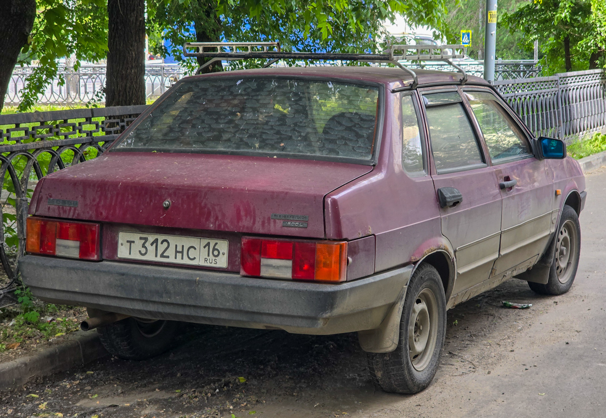 Татарстан, № Т 312 НС 16 — ВАЗ-21099 '90-04