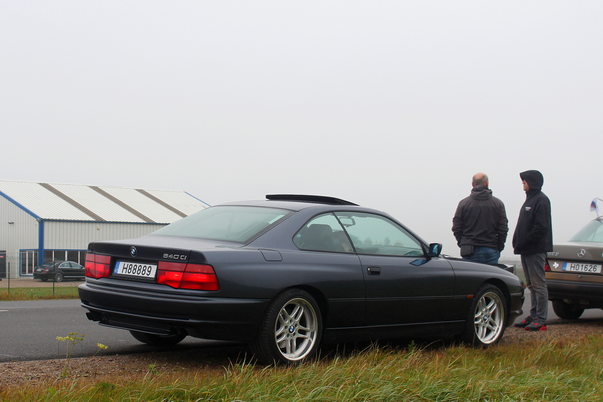 Литва, № H88889 — BMW 8 Series (E31) '89-99; Литва — Klubo "Kauno klasika" sezono uždarymas 2025