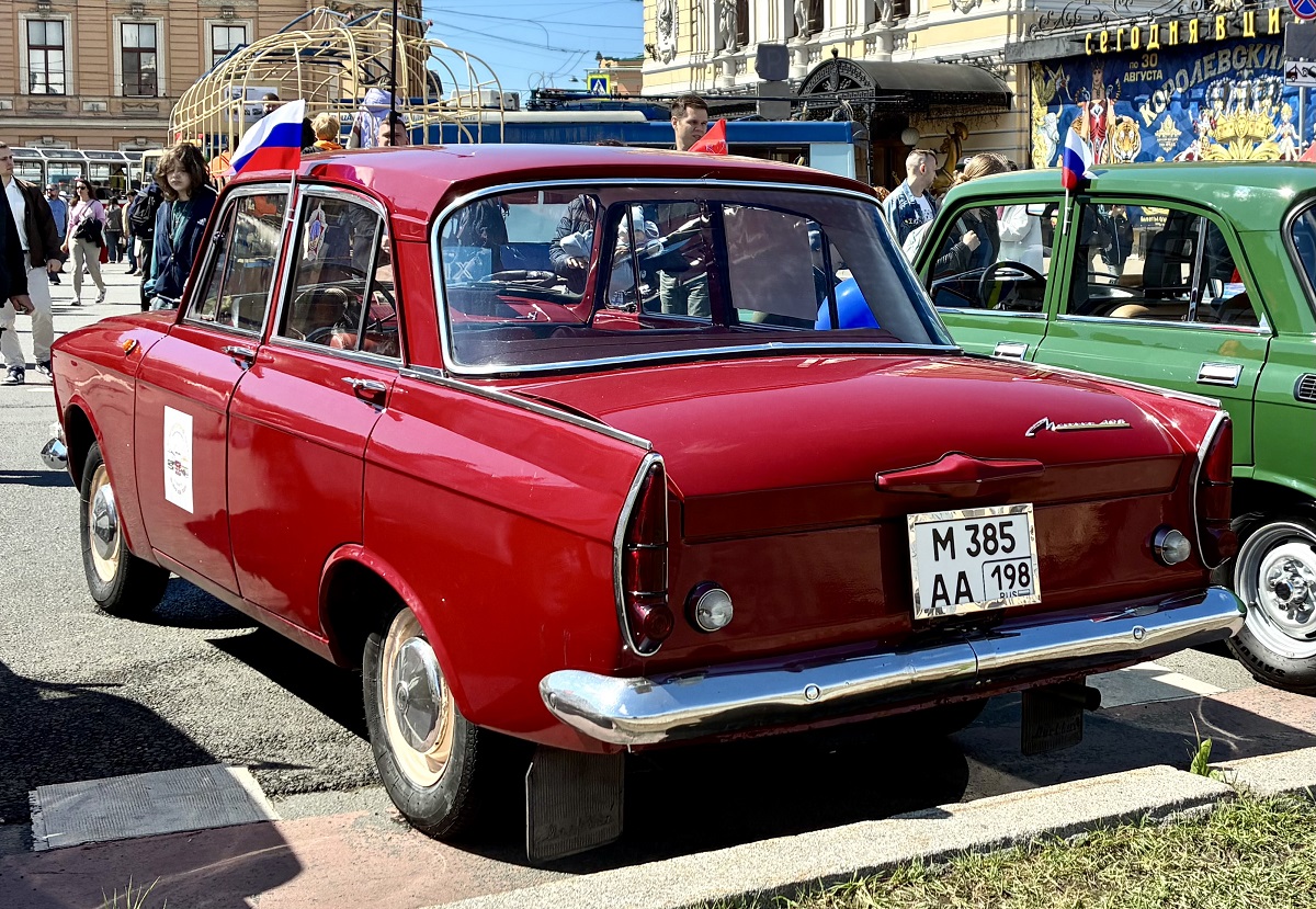 Санкт-Петербург, № М 385 АА 198 — Москвич-408 '64-69; Санкт-Петербург — Международный транспортный фестиваль "ТранспортФест 2026"