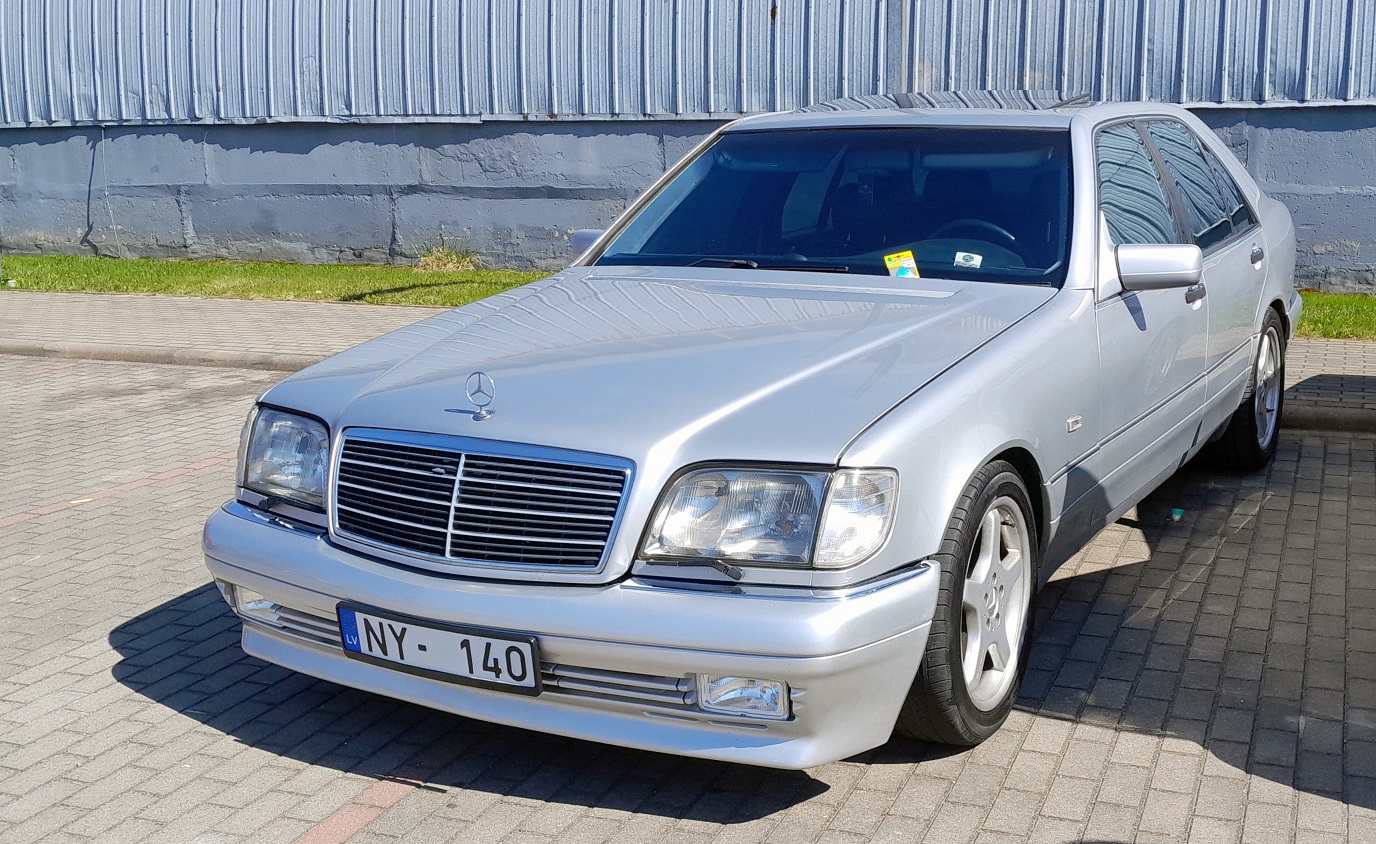 Латвия, № NY-140 — Mercedes-Benz (W140) '91-98