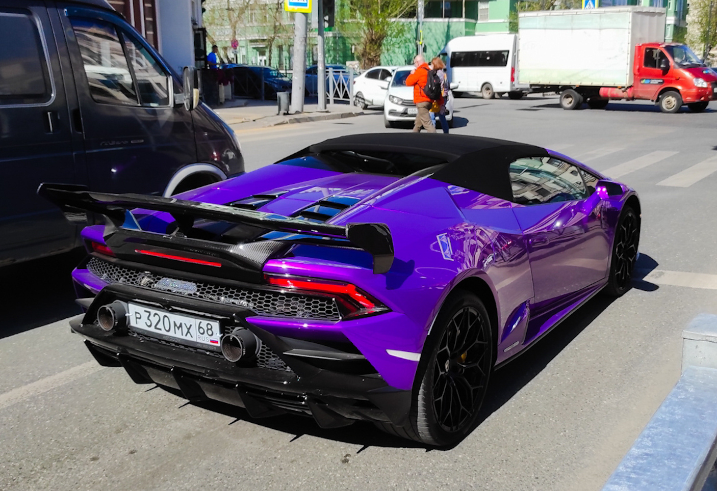 Татарстан, № Р 320 МХ 68 — Lamborghini Huracan '14-24