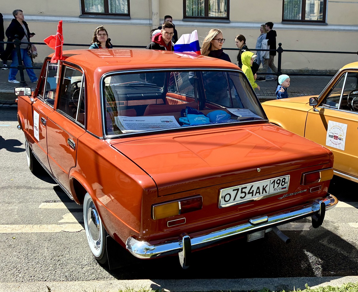 Санкт-Петербург, № О 754 АК 198 — ВАЗ-2101 Жигули '70-83