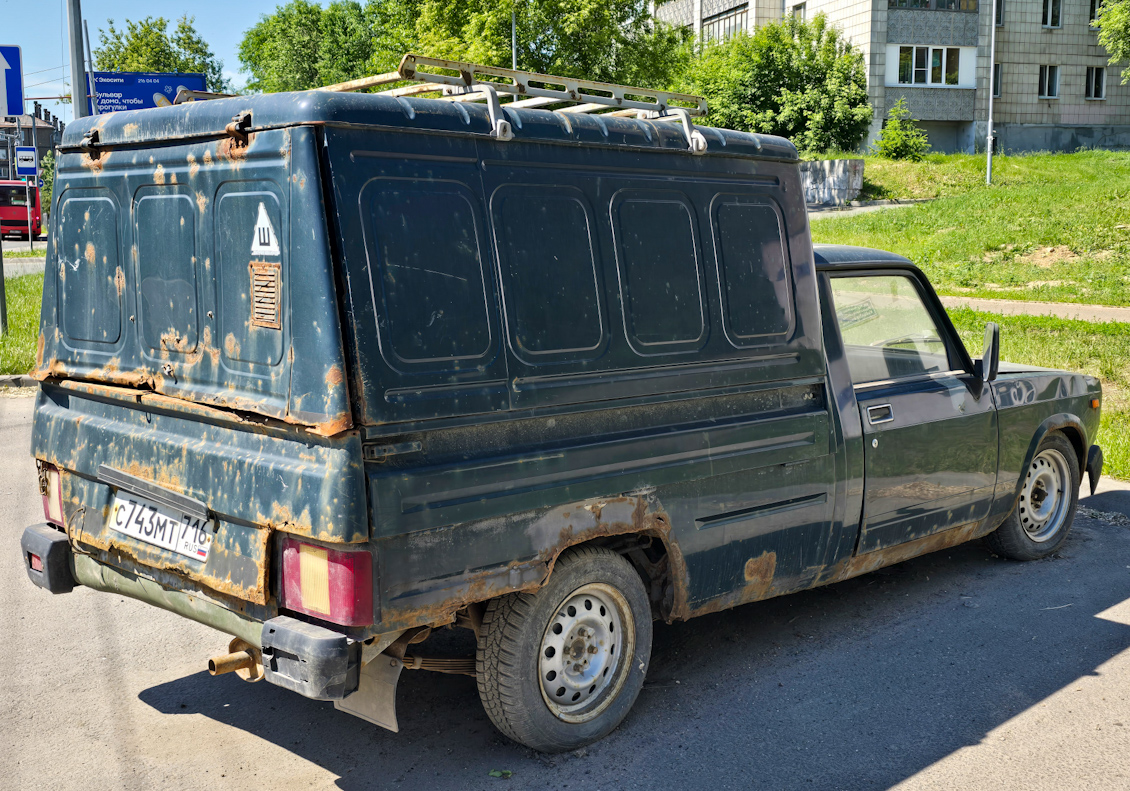Татарстан, № С 743 МТ 716 — Иж-27175-036 '06-09