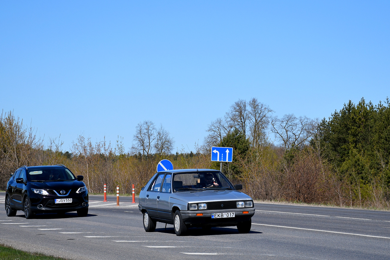 Литва, № EKB 017 — Renault 11 '81-89; Литва — Retro sezono atidarymas 2026