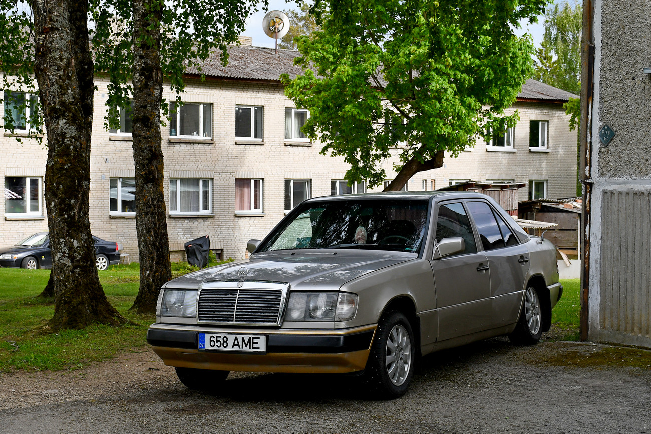 Эстония, № 658 AME — Mercedes-Benz (W124) '84-96