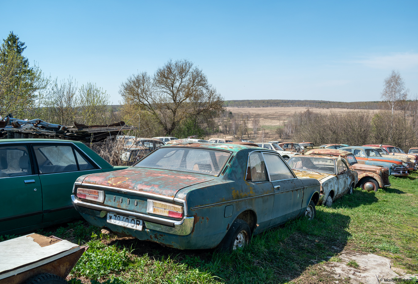 Тульская область, № Ж 3940 ОР — Ford Granada MkI '72-77