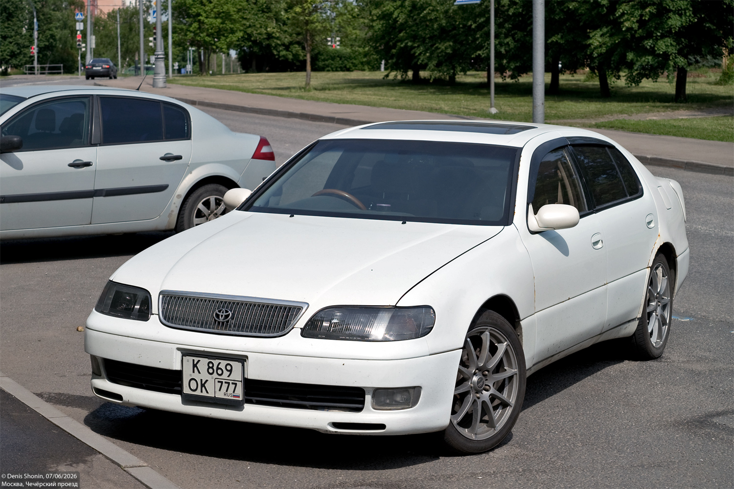 Москва, № К 869 ОК 777 — Toyota Aristo (S140) '91-96