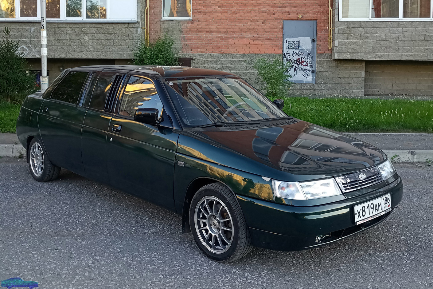 Ханты-Мансийский автоном.округ, № Х 819 АМ 186 — ВАЗ-21109 Консул '97-06