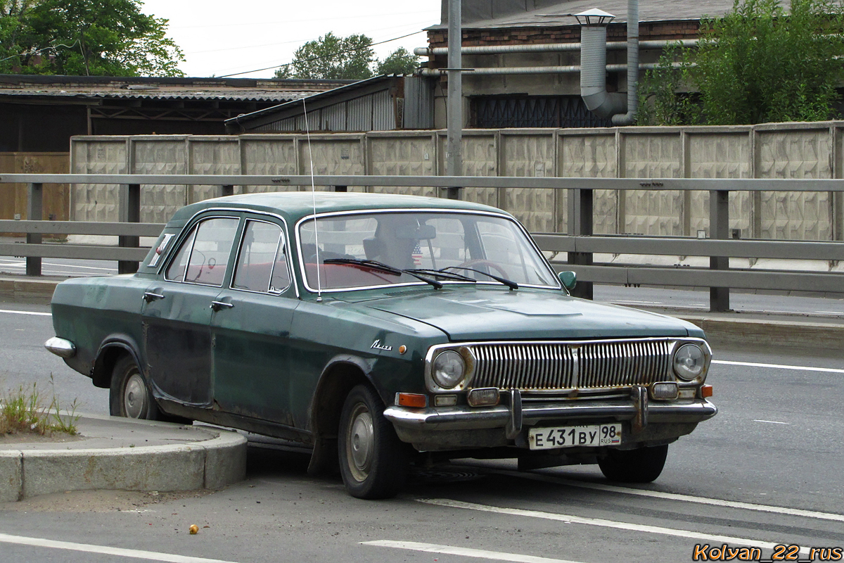 Санкт-Петербург, № Е 431 ВУ 98 — ГАЗ-24 Волга '68-86