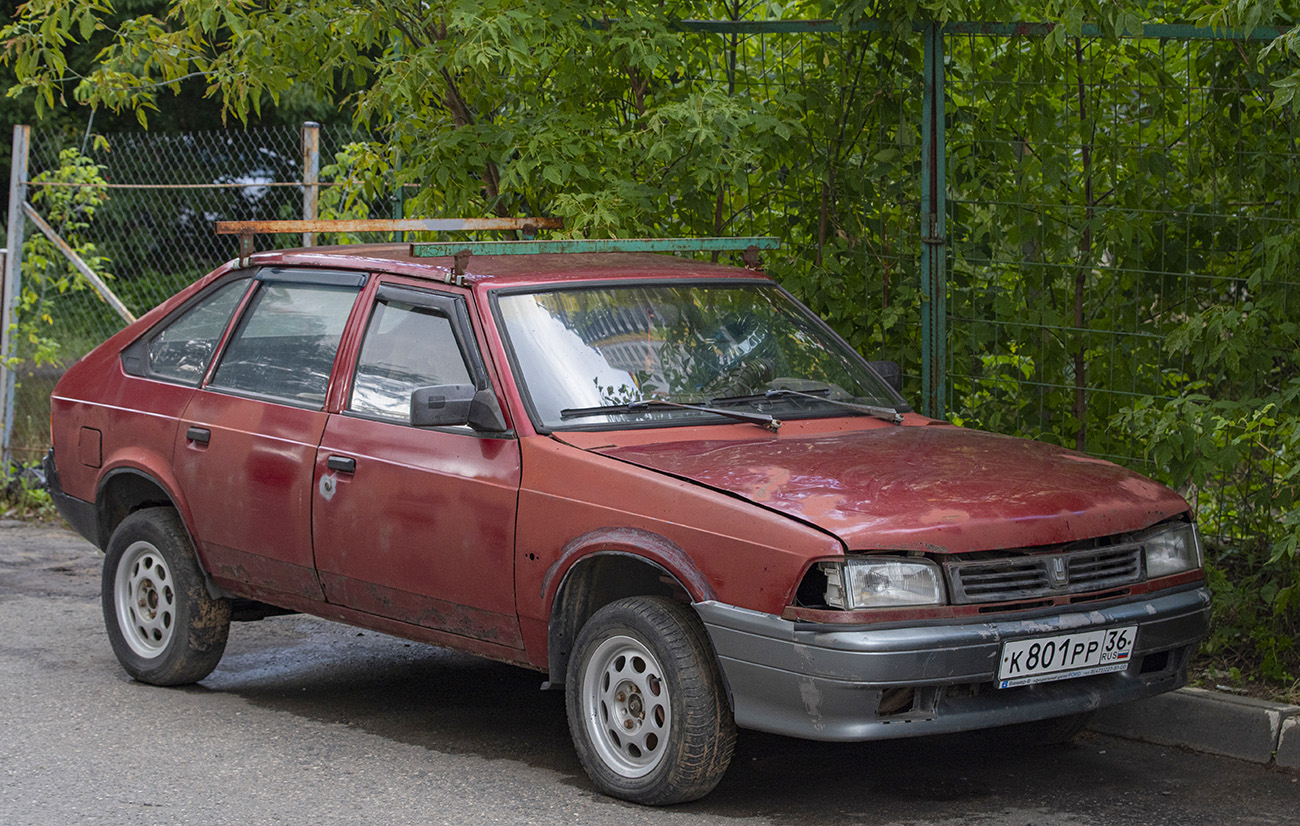 Воронежская область, № К 801 РР 36 — Москвич-21412 '86-94