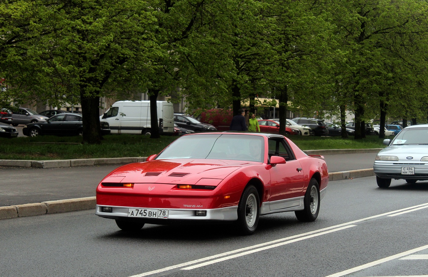 Санкт-Петербург, № А 745 ВН 78 — Pontiac Firebird (3G) '82-92; Санкт-Петербург — Международный транспортный фестиваль "ТранспортФест 2025"