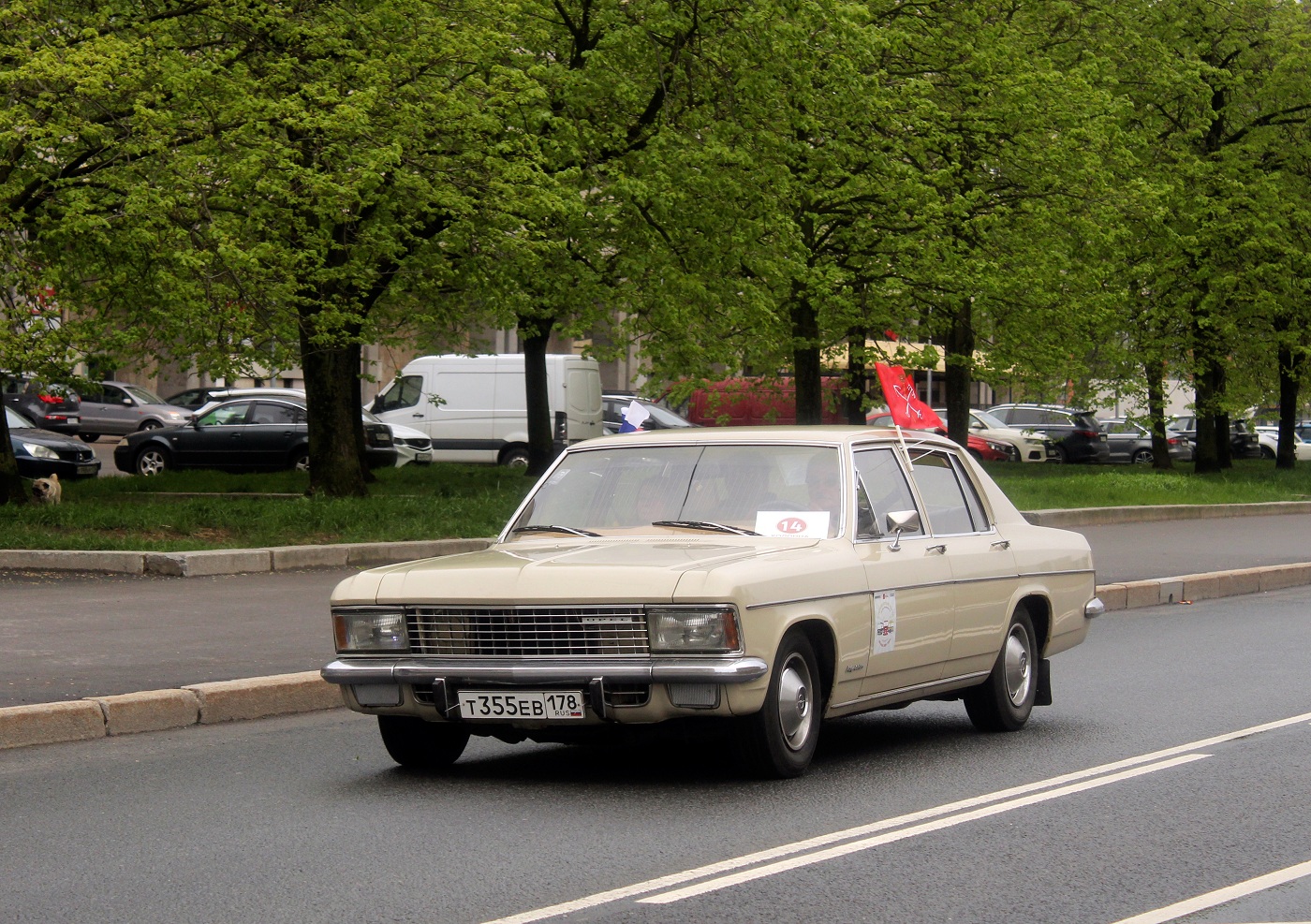 Санкт-Петербург, № Т 355 ЕВ 178 — Opel Kapitän (B) '69-70; Санкт-Петербург — Международный транспортный фестиваль "ТранспортФест 2025"