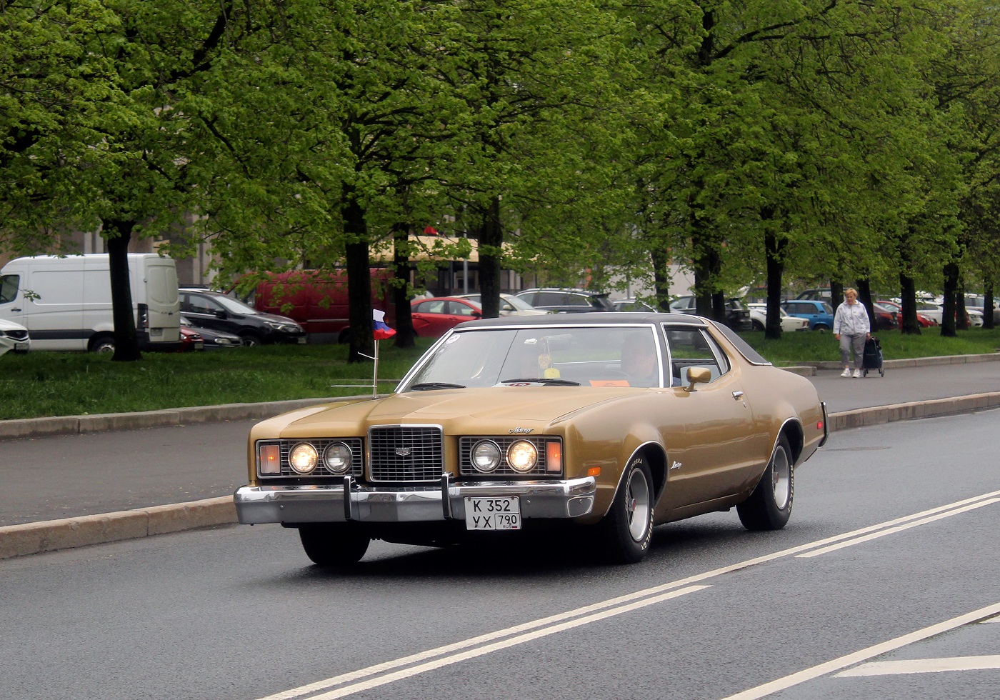 Московская область, № К 352 УХ 790 — Mercury Montego (2G) '72-76; Санкт-Петербург — Международный транспортный фестиваль "ТранспортФест 2025"