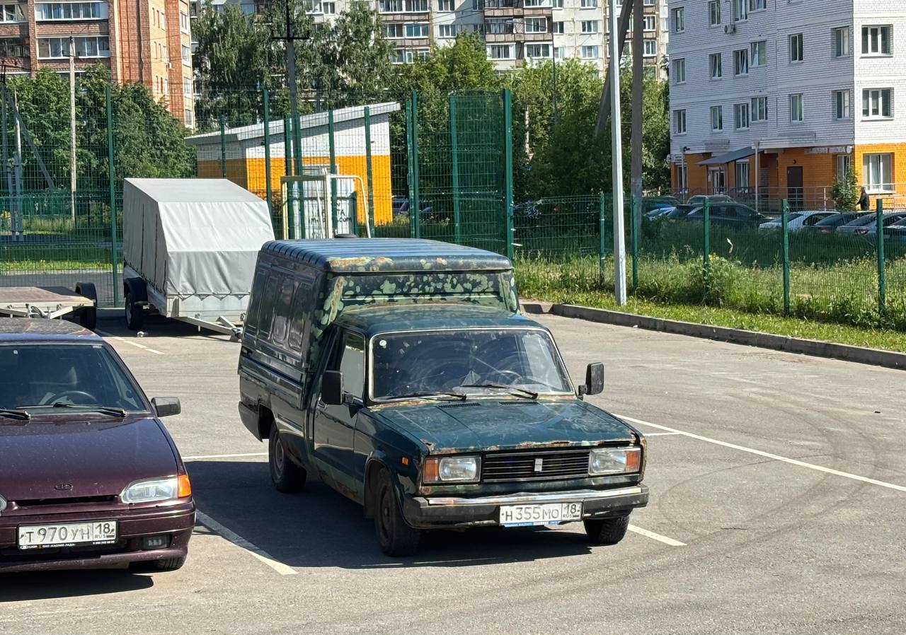 Удмуртия, № Н 355 МО 18 — Иж-27175-040 '11-12