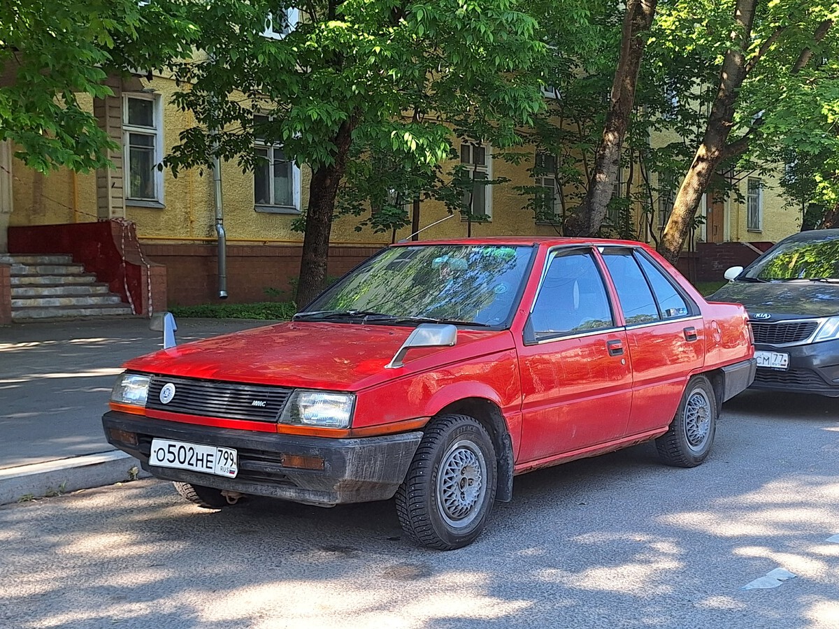 Москва, № О 502 НЕ 799 — Mitsubishi Lancer (3G) '83-92