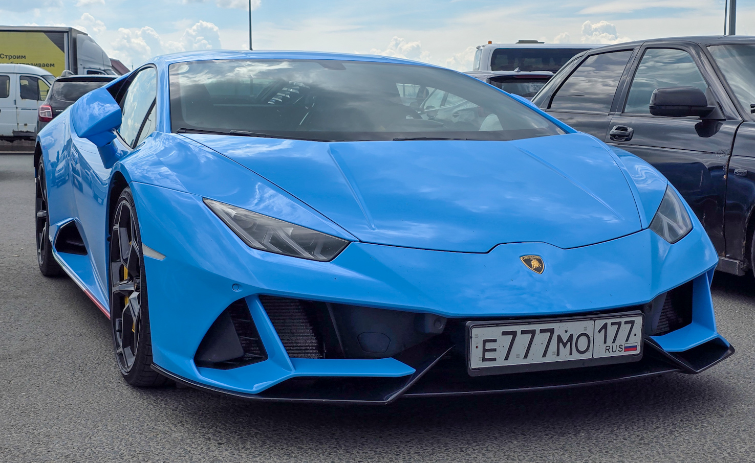 Москва, № Е 777 МО 177 — Lamborghini Huracan '14-24