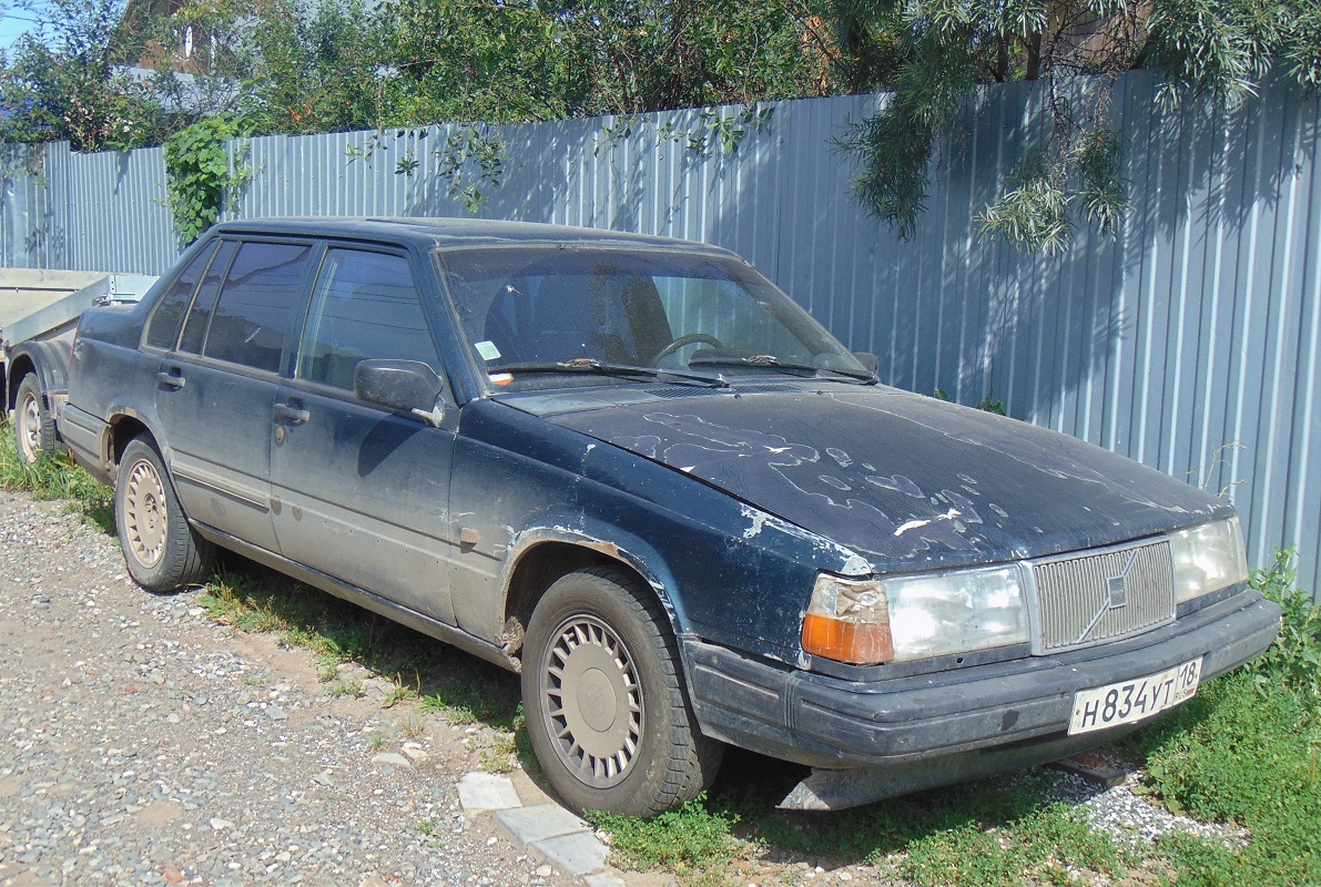 Удмуртия, № Н 834 УТ 18 — Volvo 940 '90-98