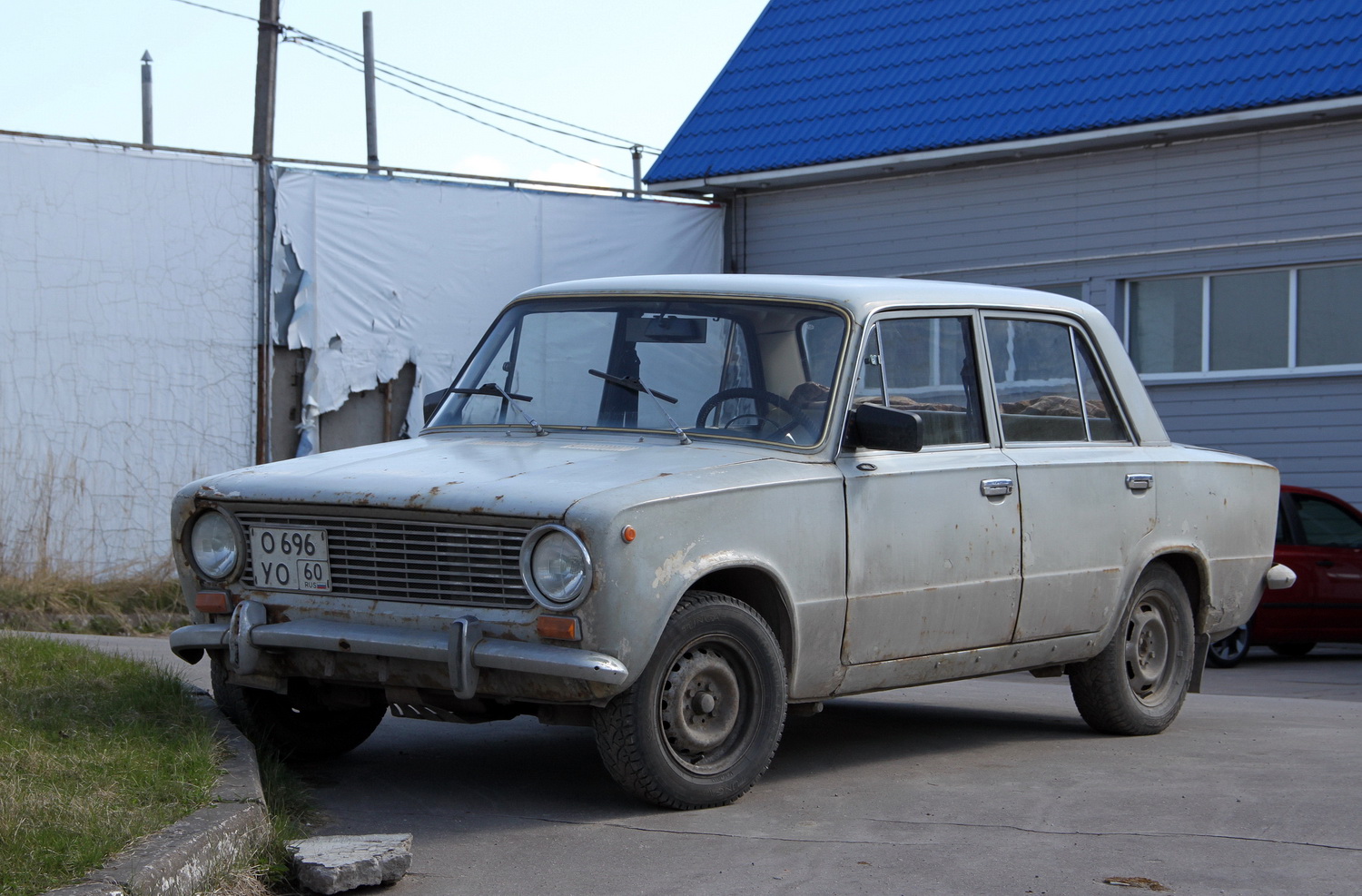 Псковская область, № О 696 УО 60 — ВАЗ-2101 Жигули '70-83