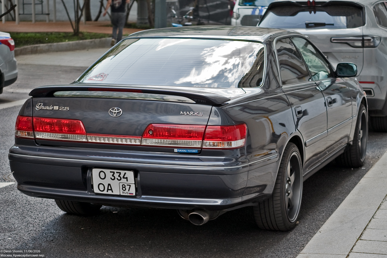 Чукотский автономный округ, № О 334 ОА 87 — Toyota Mark II (X100) '96-00