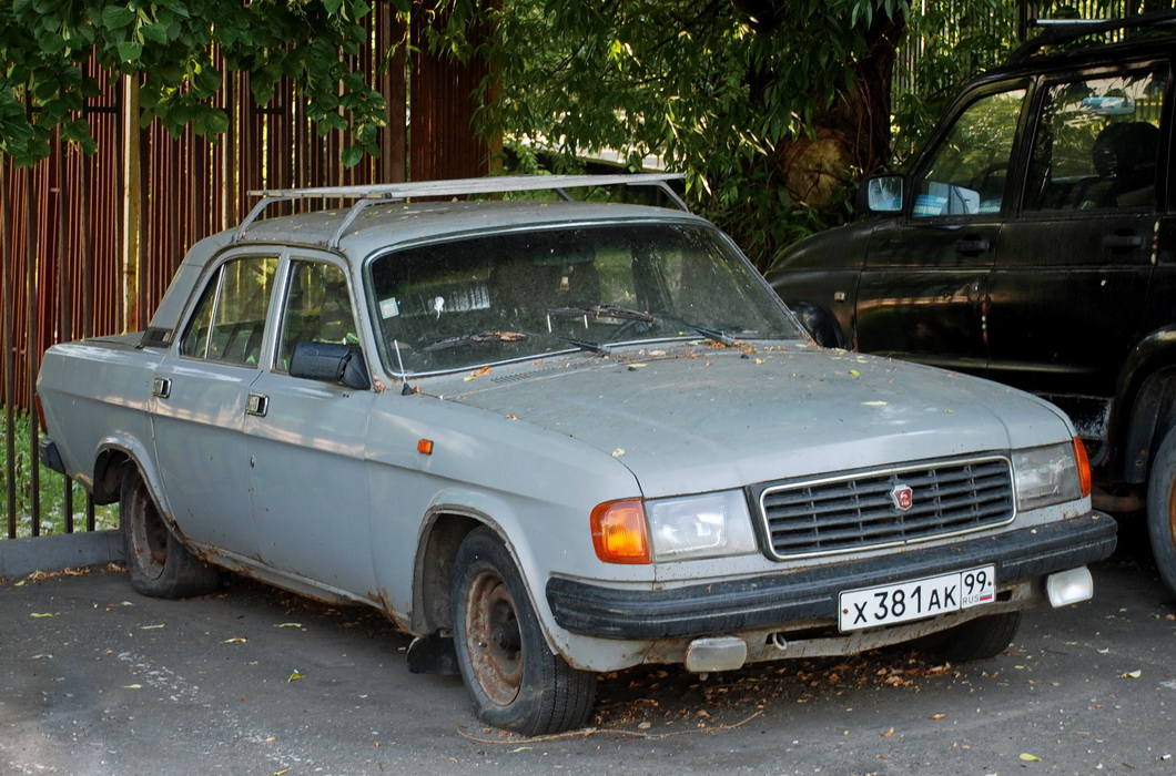 Москва, № Х 381 АК 99 — ГАЗ-31029 Волга '92-97
